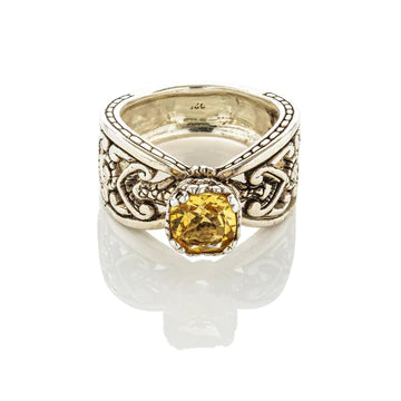 Beulah Gemstone Ring Citrine