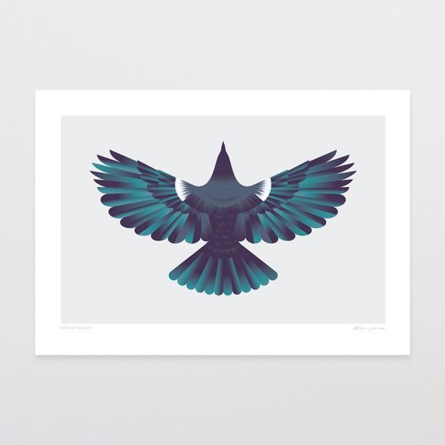 Forest Flight Art Print