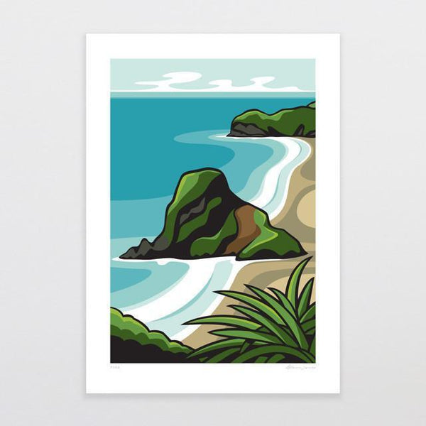 Piha Art Print