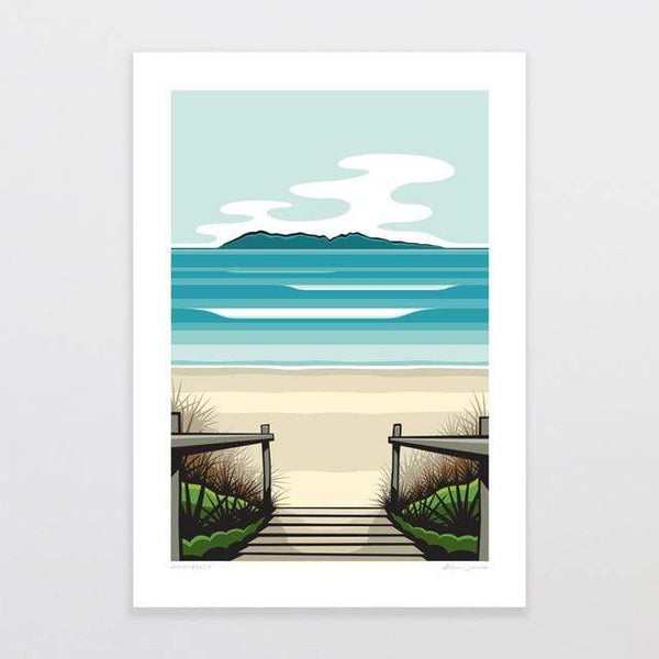 Waihi Art Print