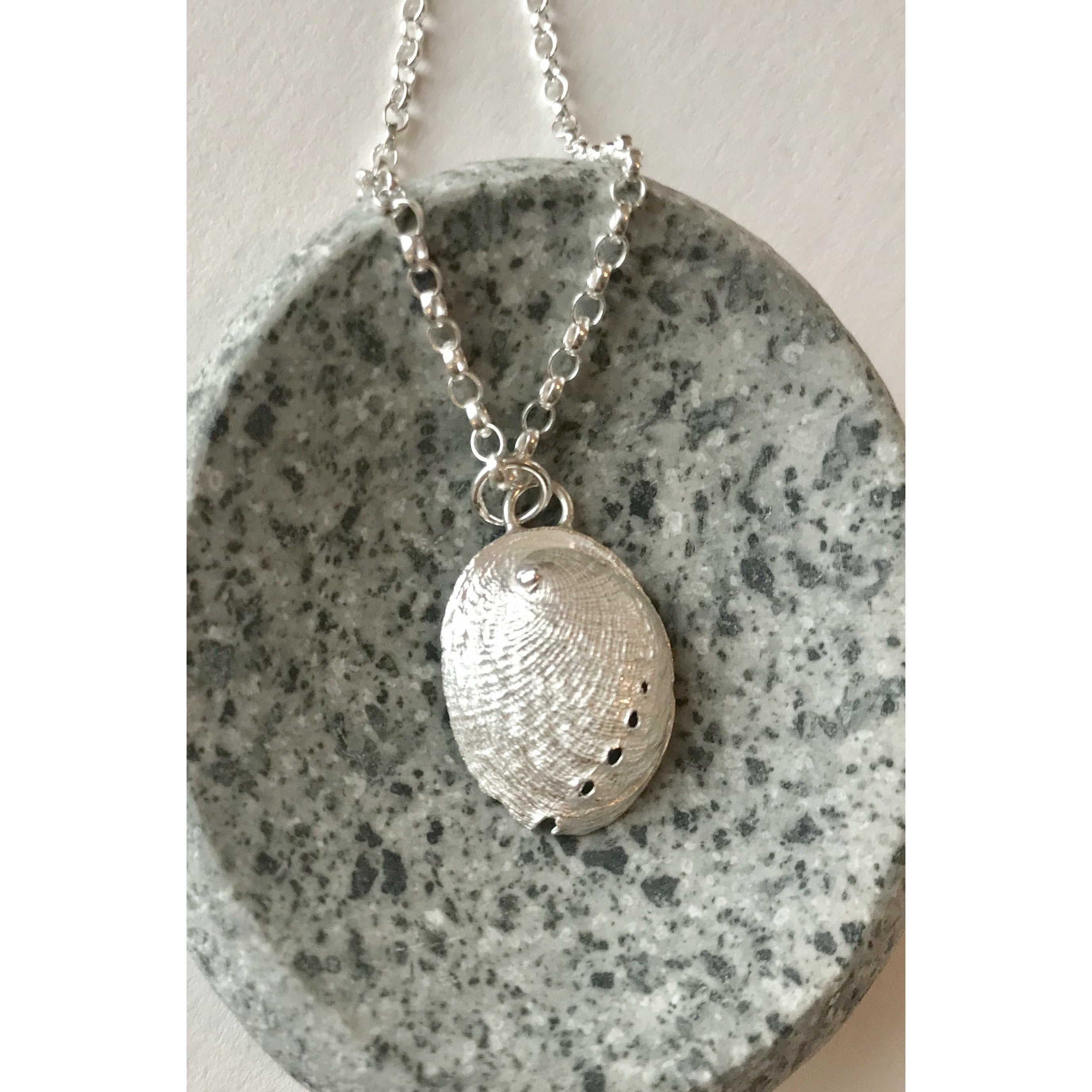 Paua Shell Earrings and Necklace