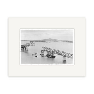 Auckland Harbour Bridge To Rangitoto 1958